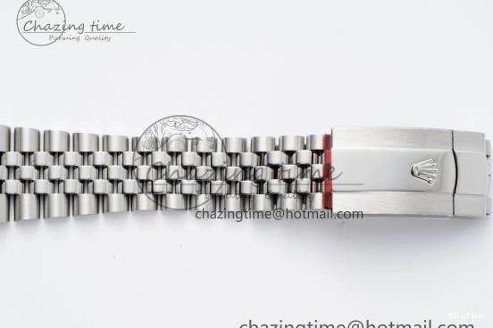 MiroTime 0508 RelaxedFit DateJust 41 SS Polished Bezel KING 1:1 Best Edition 904L Steel White Stick Dial on Jubilee Bracelet VR 2160